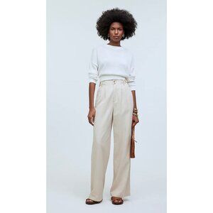 Madewell Beige Wide Leg Pants